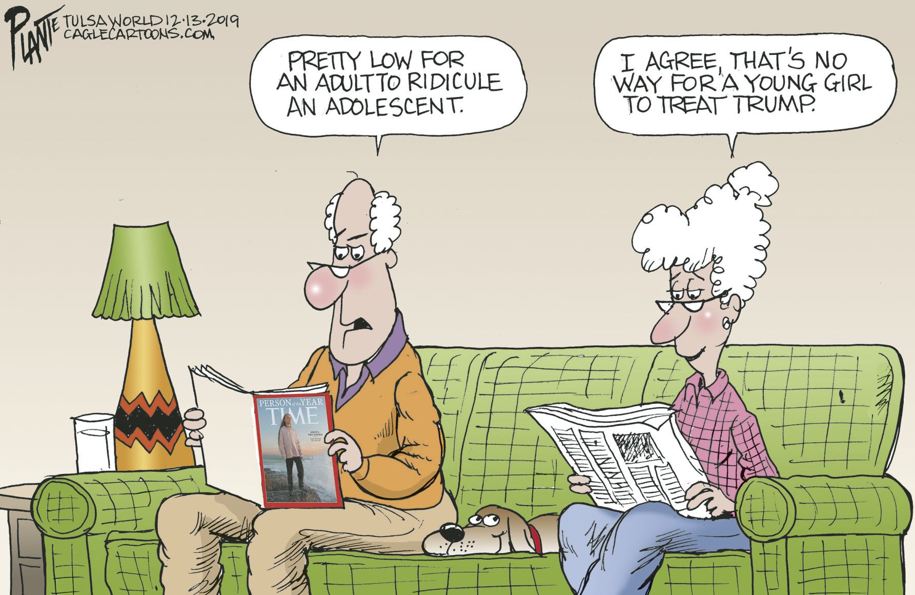 Bruce Plante Cartoon: Time's Person of the Year